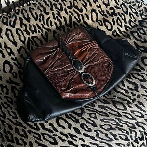 Vintage Leather Clutch